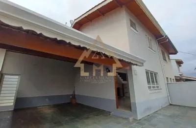 Sobrado para locação em atibaia, jardim terceiro centenário, 3 dormitórios, 1 suíte, 3 banheiros, 4 vagas