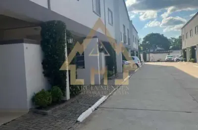 Sobrado em condomínio para locação em atibaia, jardim estância brasil, 2 dormitórios, 2 suítes, 3 banheiros, 2 vagas