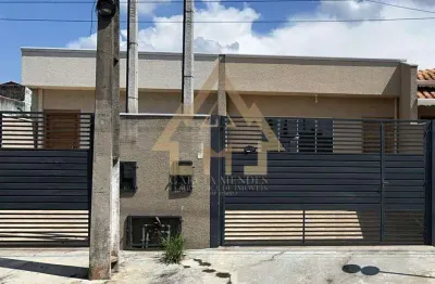 Casa Térrea para Locação em Atibaia, Jardim Brogotá, 3 dormitórios, 2 suítes, 3 banheiros, 2 vagas