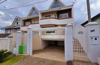 Sobrado com 4 dormitórios à venda, 207 m² por r$ 1.200.000,00 - bom retiro - curitiba/pr