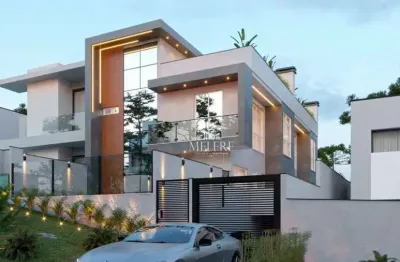 Sobrado com 3 dormitórios à venda, 240 m² por r$ 1.350.000,00 - santo inácio - curitiba/pr