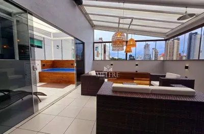 Cobertura maravilhosa perfeita no champagnat com piscina aquecida r$ 1.350.000,00