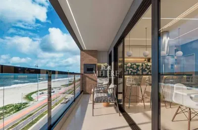 Apartamento com 3 dormitórios à venda, 141 m² por r$ 1.728.000,00 - flamingo - matinhos/pr