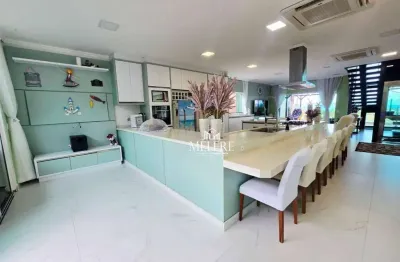 Casa com 4 dormitórios à venda, 594 m² por r$ 8.000.000,00 - itapoa - pontal do paraná/pr