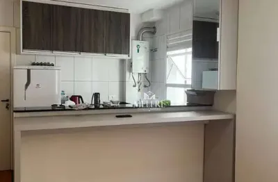 Apartamento com 1 dormitório à venda, 34 m² por r$ 295.000,00 - portão - curitiba/pr