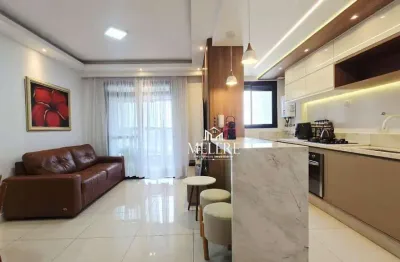 Apartamento com 2 dormitórios à venda, 65 m² por r$ 800.000,00 - mossunguê - curitiba/pr