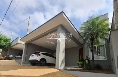 Casa à venda no condomínio residencial mônaco, jardim brasil, piracicaba.