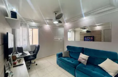 Apartamento mobiliado á venda no condomínio residencial del giardino ii, dois córregos, piracicaba.