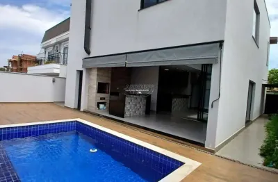 Casa para alugar do no condomínio residencial villa d'aquila, santa rosa ipês, piracicaba.