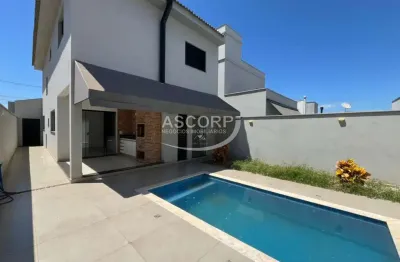 Casa para alugar no condomínio lazuli club, nova pompéia, piracicaba.