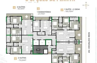 Apartamento com 2 quartos à venda na Avenida Osvaldo Reis, Fazendinha, Itajaí