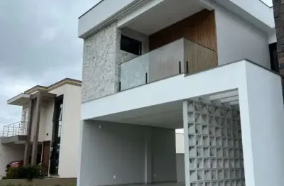 Casa em condomínio fechado com 3 quartos à venda na ametista, 1, beira rio, biguaçu por r$ 1.250.000