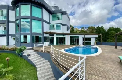 Casa em condomínio fechado com 5 quartos à venda na ruas das acácias, 68, bosque das mansões, são josé por r$ 7.500.000