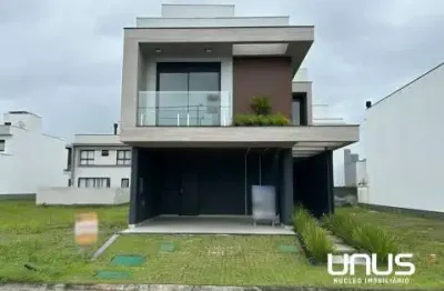 Casa em condomínio fechado com 3 quartos à venda na avenida wilson cartilo branco, 225, beira rio, biguaçu por r$ 1.295.000