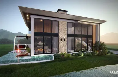 Casa com 4 quartos à venda na avenida da pedra branca, 65, pedra branca, palhoça por r$ 3.450.000