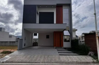 Casa em condomínio fechado com 3 quartos à venda na avenida wilson castelo branco, 196, deltaville, biguaçu por r$ 1.200.000