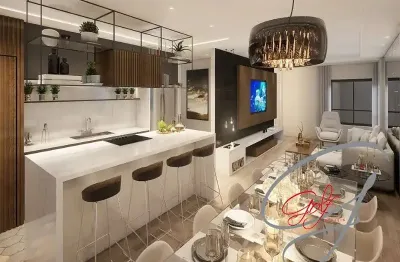 Belissimo apartamento 4 dormitórios 3 suítes - sala ampliada -condominio garden são francisco