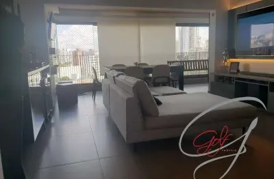 Locação mobiliado - lindo apartamento em perdizes - 02 suítes - pronto pra morar -prédio novo