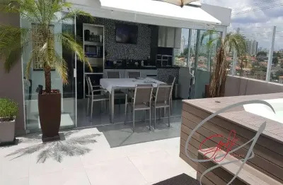Cobertura vila sao francisco.   4 suites,  3 vagas,  area gourmet com jacuzzi