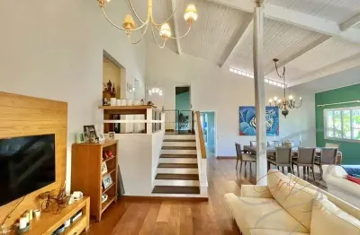 Casa residencial para venda granja viana, cotia 4 dormitórios sendo 4 suítes, 3 salas, 3 banheiros, 4 vagas 480,00 m² construída, 282,65 m² terreno