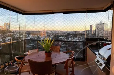 Empresarial 18 do forte. bairro melville. apartamento 112 m2, vista livre. são 2 suites, varanda gourmet com cozinha completa. 2 vagas.