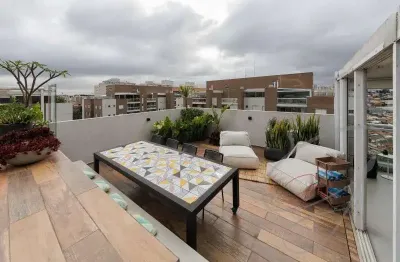 Cobertura com 3 quartos à venda na Rua Otávio de Morais, 156, Vila São Francisco, São Paulo