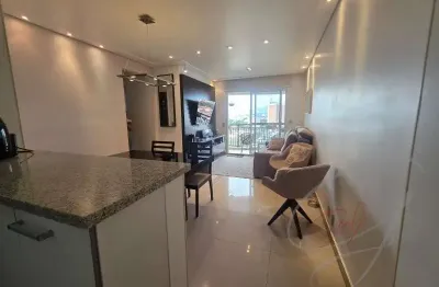 Apartamento com 70 m² com 3 dormitórios sendo 1 suíte e 2 vagas de garagem - jaguaré - condomínio panorama home resort