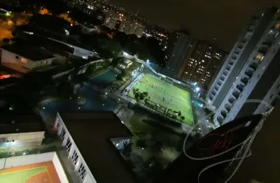 Apartamento com 70 m² com 3 dormitórios sendo 1 suíte e 2 vagas de garagem - jaguaré - condomínio panorama home resort