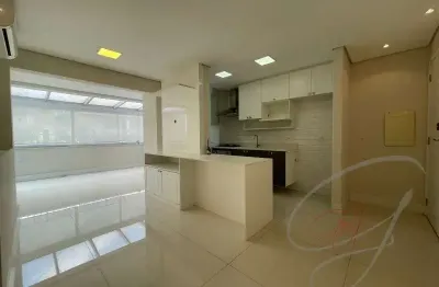 Imóvel Exclusivo: Apartamento para Locação na Vila São Francisco, São Paulo-SP - 2 Quartos, 1 Suíte, 2 Salas, 2 Banheiros, 1 Vaga - 60m².