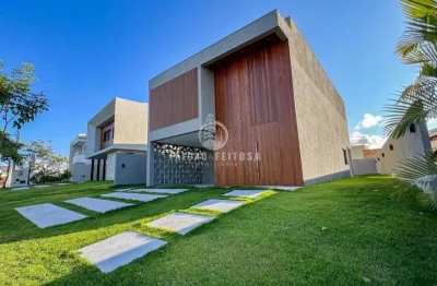Casa em condomínio fechado com 4 quartos à venda na Rua Caraíva, S/N, Abrantes, Camaçari