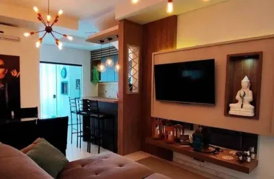 Geminado semi mobiliado com 2 suítes + 2 vagas de garagem, três rios do norte