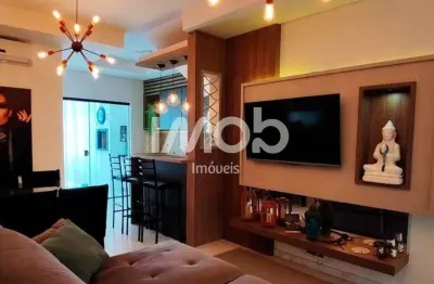 Geminado semi mobiliado com 2 suítes + 2 vagas de garagem, Três Rios do Norte