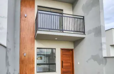 Casa geminada com 2 quartos, guamiranga - guaramirim