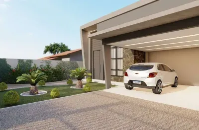 Casa alto padrão com 1 suíte + 2 quartos, beira rio - guaramirim