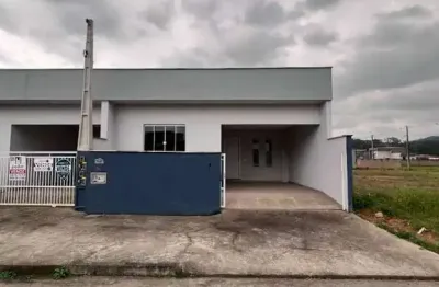 Casa geminada com 2 quartos, três rios do norte - jaraguá do sul