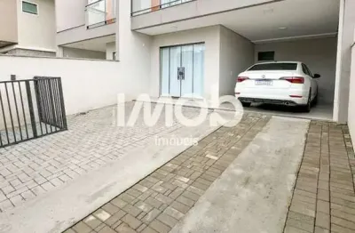 Casa geminada com 1 suíte com closet + 2 quartos, três rios do sul - jaraguá do sul