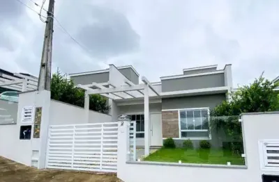 Casa geminada com 1 suíte  + 1 quarto, nova esperança - guaramirim