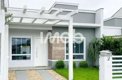 Casa geminada com 1 suíte  + 1 quarto, nova esperança - guaramirim