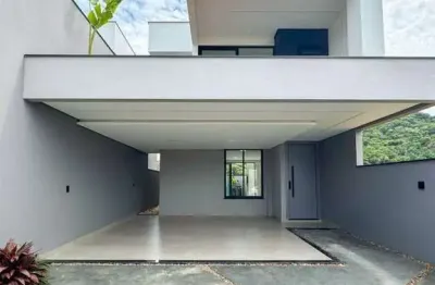 Casa geminada com 1 suíte + 2 quartos, três rios do norte - jaraguá do sul