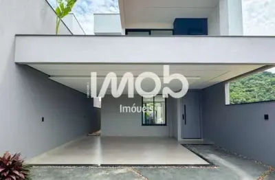 Casa geminada com 1 suíte + 2 quartos, três rios do norte - jaraguá do sul