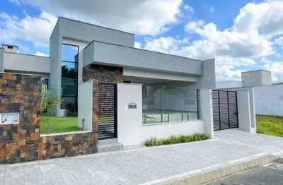 Casa com 1 suíte com closet + 2 quartos, estrada nova - jaraguá do sul