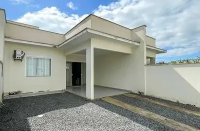Casa geminada com 2 quartos, bananal do sul - guaramirim