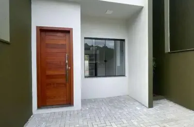 Casa geminada com 2 quartos, barra do rio cerro - jaraguá do sul