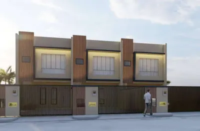 Casa geminada com 1 suíte + 2 quartos, barra do rio cerro - jaraguá do sul
