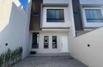 Casa geminada com 1 suíte + 2 quartos, barra do rio cerro - jaraguá do sul