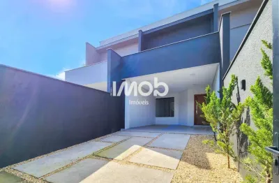 Casa geminada com 1 suíte + 2 quartos, são luís - jaraguá do sul