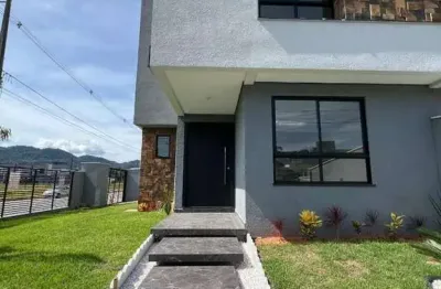 Casa geminada com 1 suíte + 2 quartos, três rios do sul - jaraguá do sul