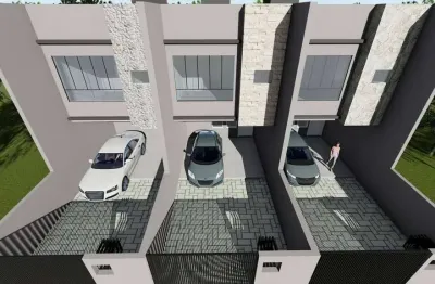 Casa geminada com 1 suíte + 2 quartos, rau - jaraguá do sul