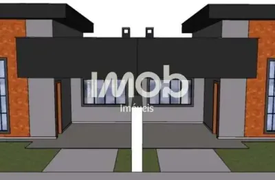 Casa geminada com 1 suíte + 1 quarto, nereu ramos - jaraguá do sul