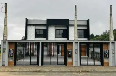 Geminado duplex com 1 suíte + 2 quartos, beira rio - guaramirim